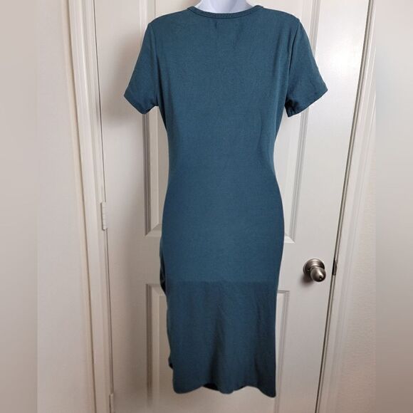 AMPERSAND AVENUE Ruched Short Sleeve Dress - Picture 6 of 10